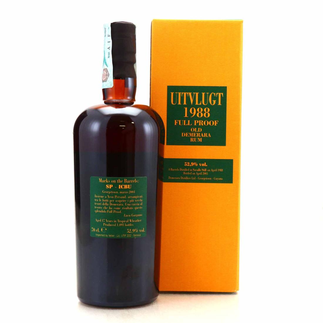 Image for Uitvlugt SP-ICBU 1988 Full Proof 17 Year Old