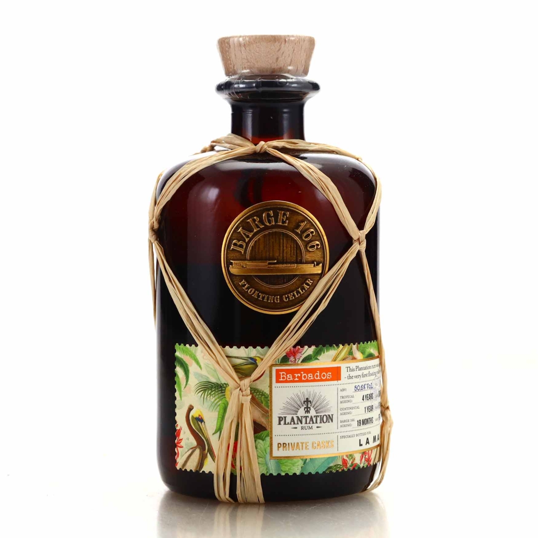 WIRD 6 Year Old Plantation Barge 166 'Summer Bottling' 50cl / LMDW
