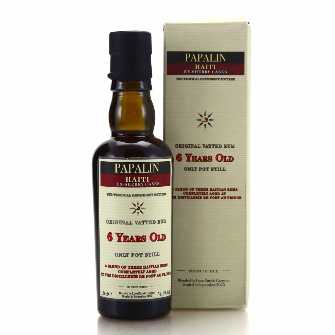 Papalin 6 Year Old Velier Original Vatted Rum 2023 10cl