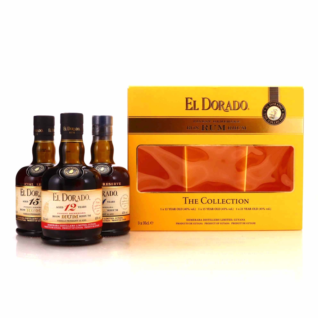 El Dorado The Collection 3 x 35cl