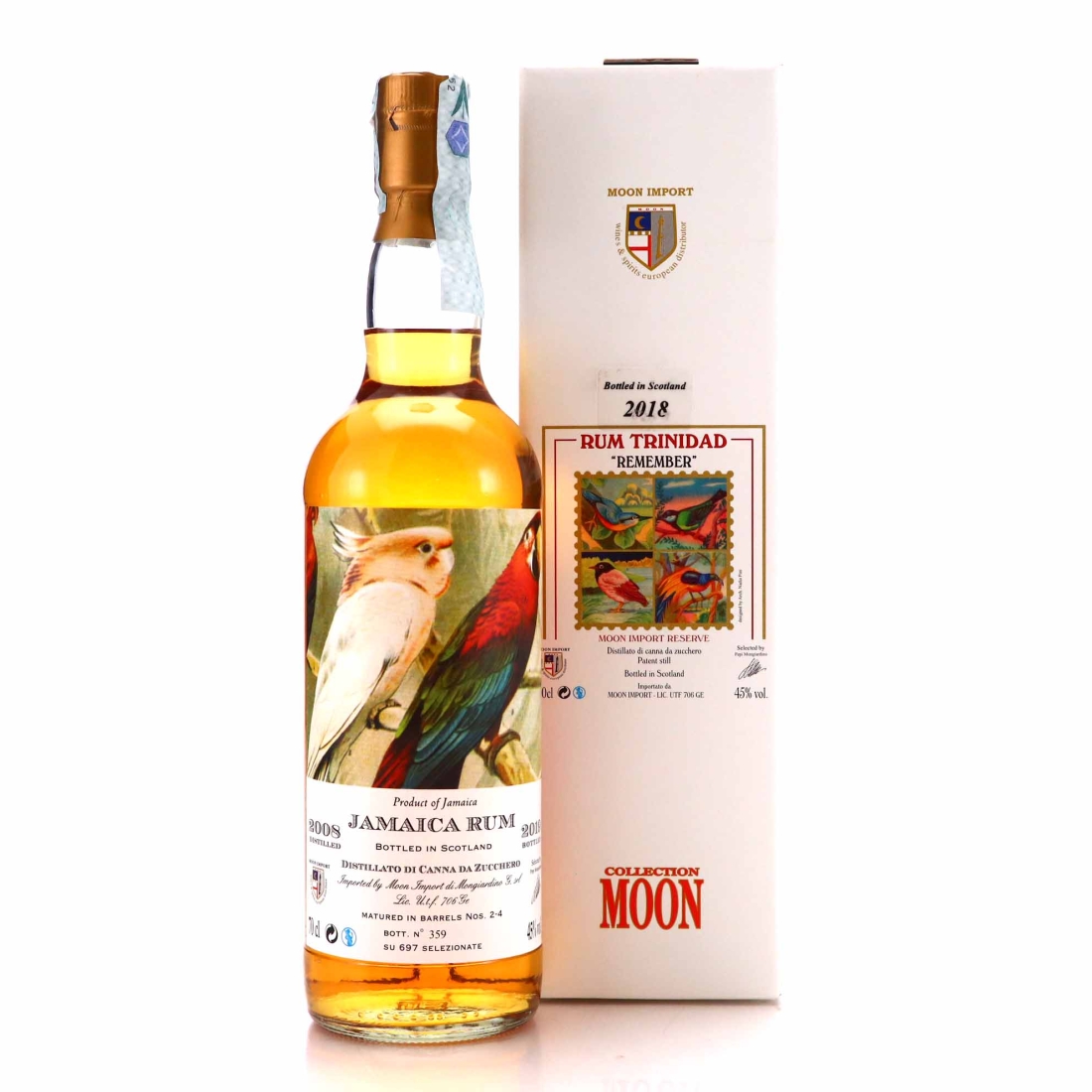 Jamaica Rum 2008 Moon Import