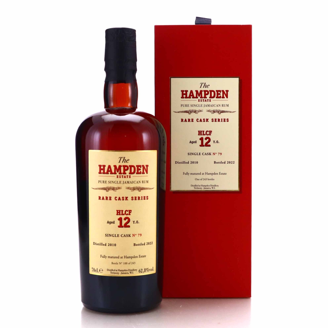 Image for Hampden Estate HLCF 2010 Rare Cask Series 12 Year Old