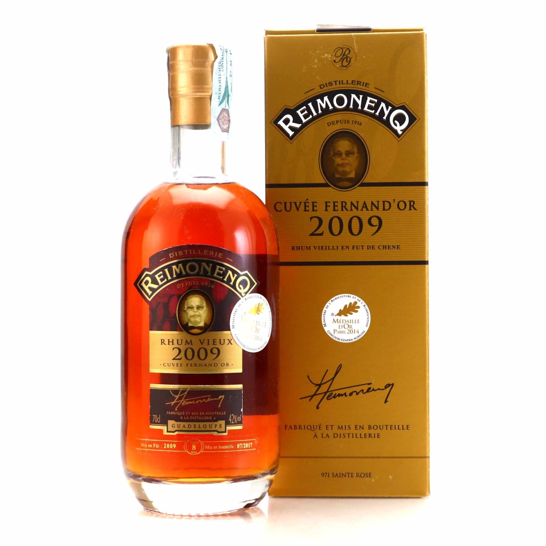 Reimonenq 2009 Rhum Vieux Cuvee Fernan d'Or