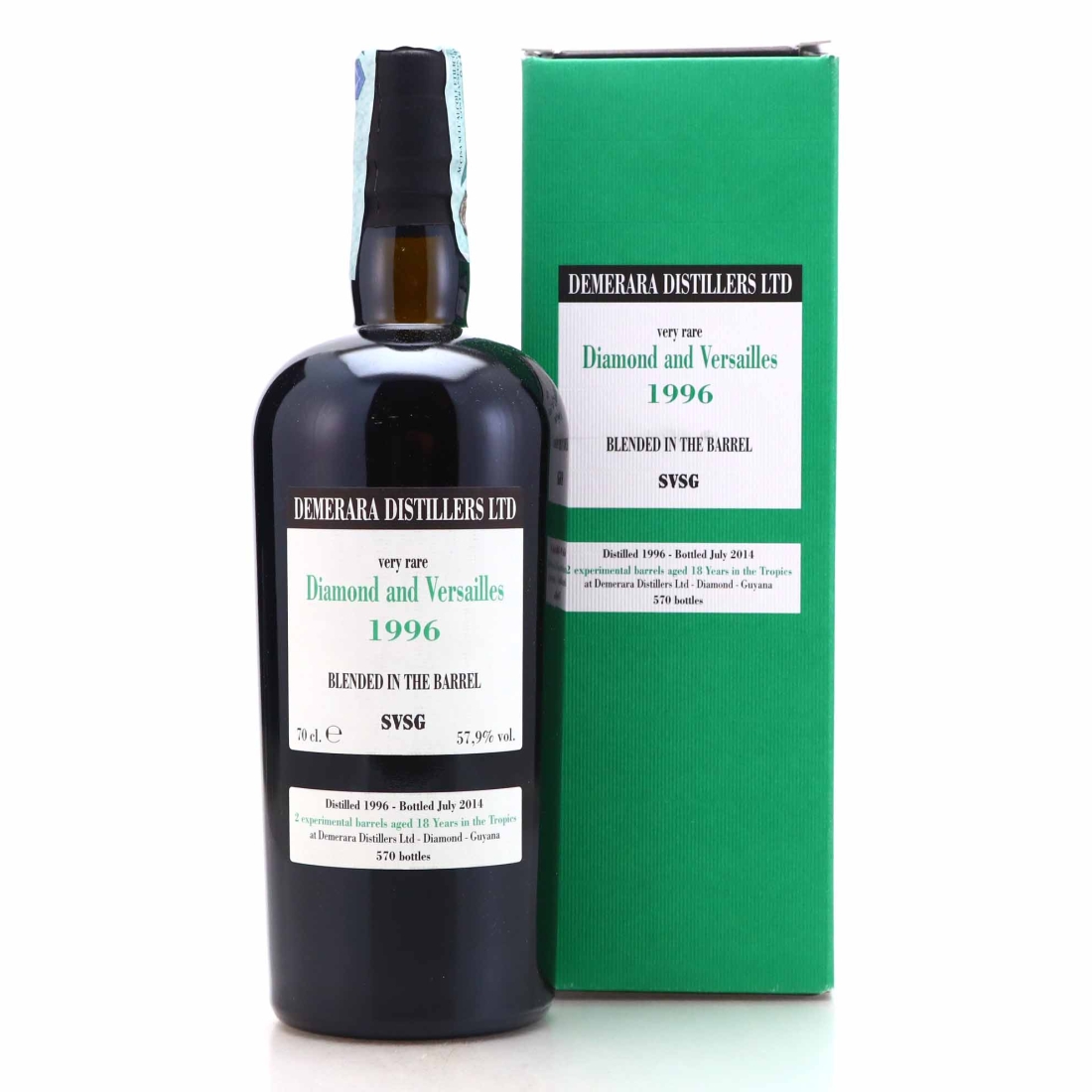 Image for Diamond & Versailles SVSG 1996 Blended in the Barrel 18 Year Old