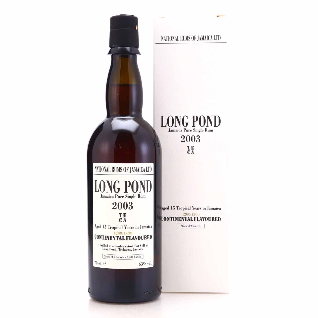Image for Long Pond TECA 2003 Continental Flavoured 15 Year Old