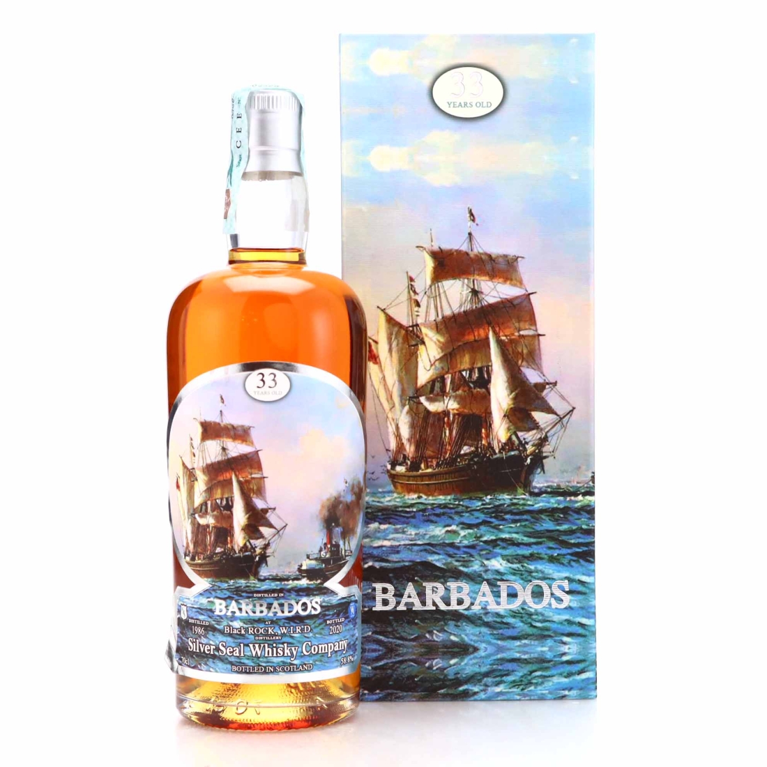 Image for WIRD 1986 Silver Seal 33 Year Old