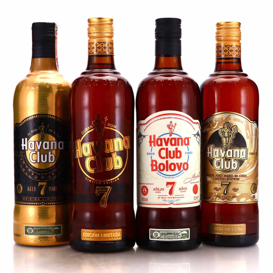 Image for Havana Club 7 Year Old Bolovo & Limited Edition 4 x 70cl