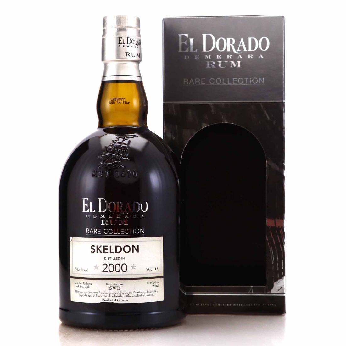 Image for Skeldon SWR 2000 El Dorado Rare Collection 18 Year Old