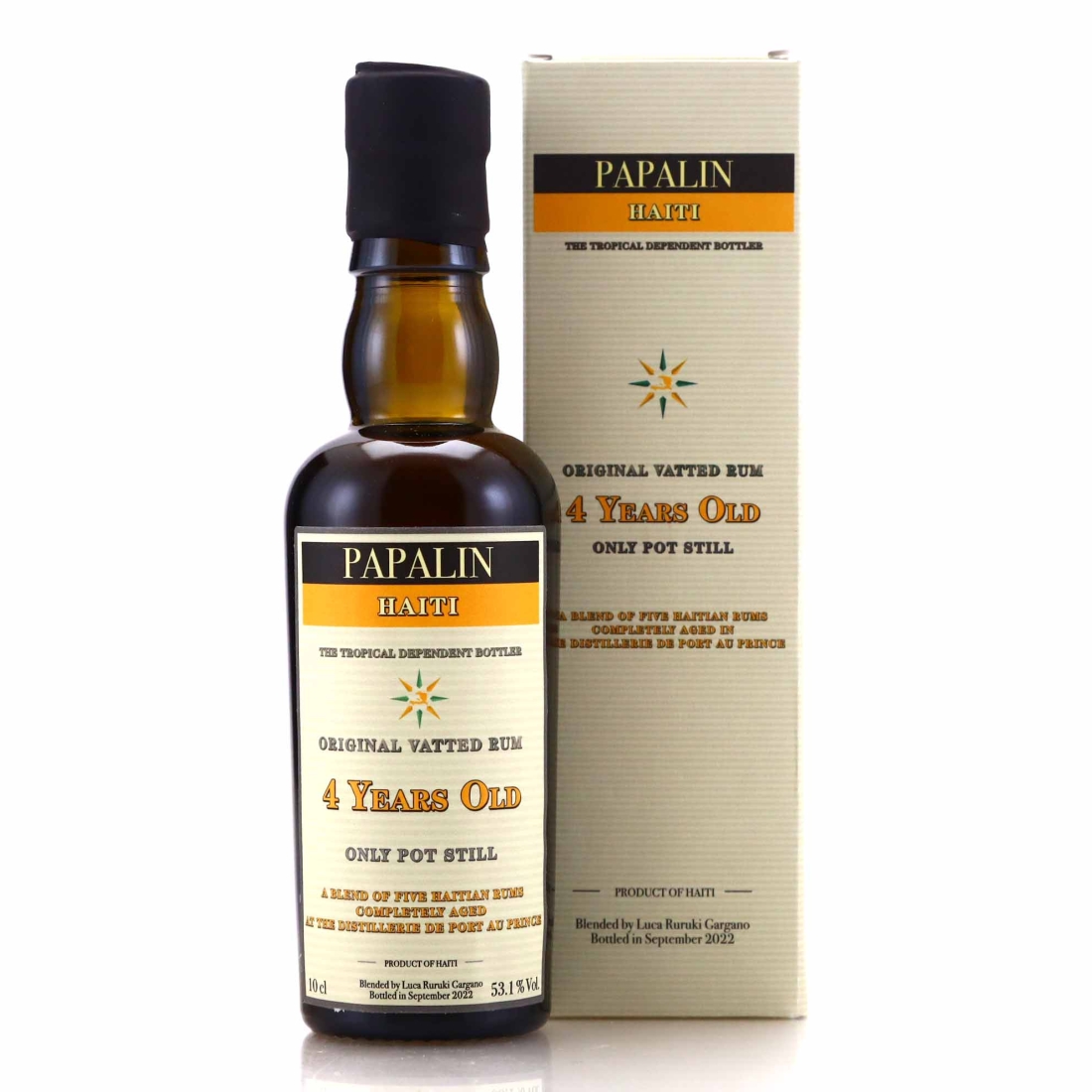 Papalin Haiti 4 Year Old Velier Original Vatted Rum 2022 10cl