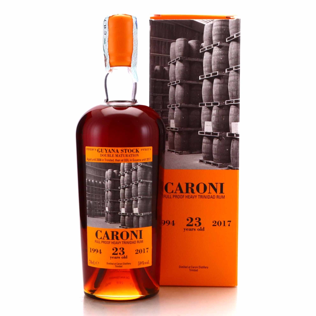Image for Caroni 1994 Full Proof 23 Year Old Heavy - Guyana Stock