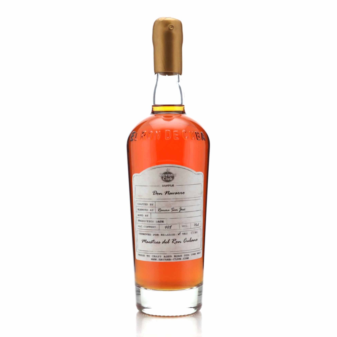 Havana Club Don Navarro Maestros del Ron Cubano