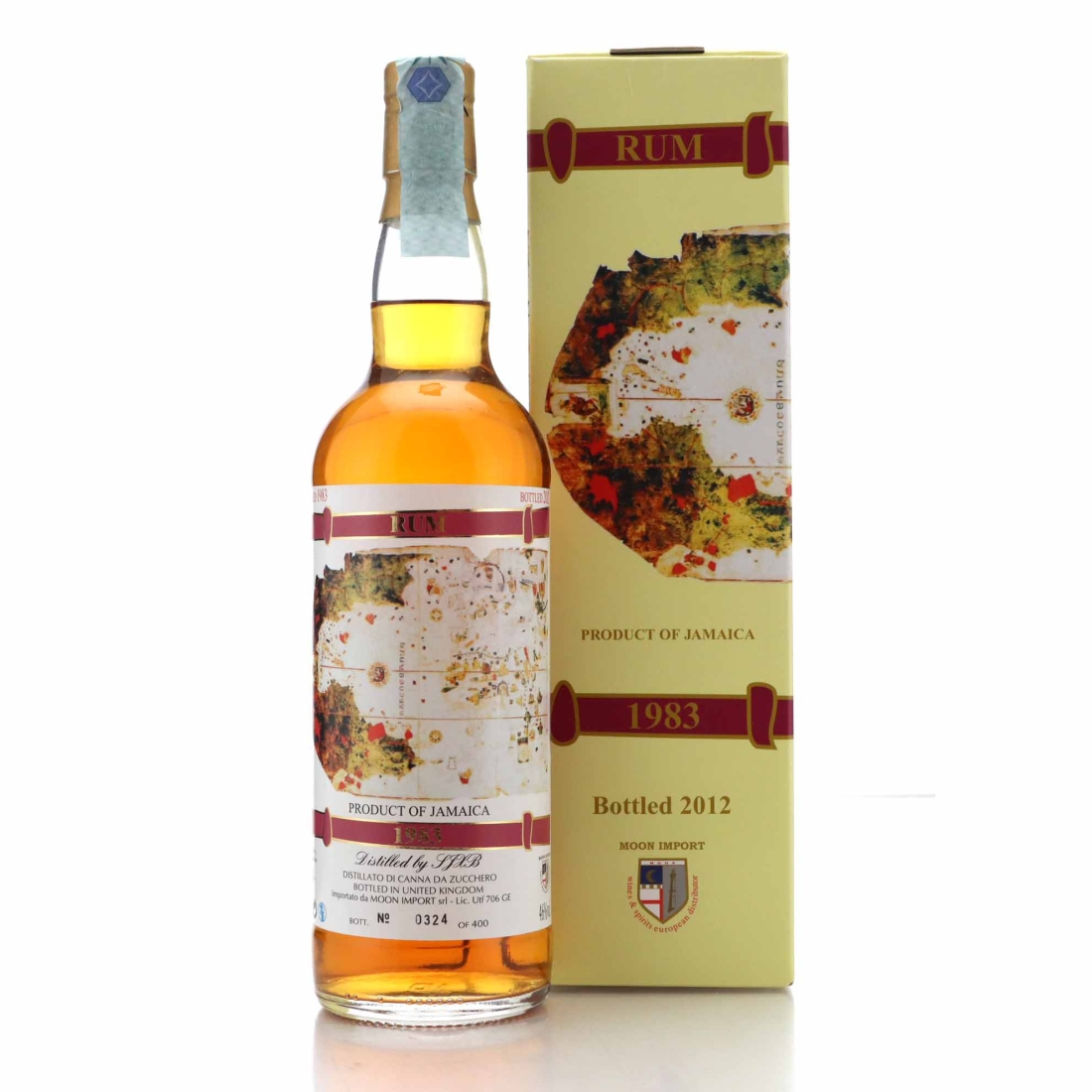 Jamaica Rum 1983 Moon Import