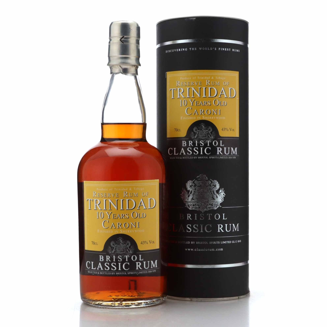Image for Caroni Bristol Classic Rum 10 Year Old