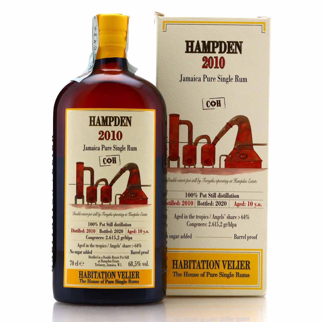 Image for Hampden C<>H 2010 Habitation Velier 10 Year Old