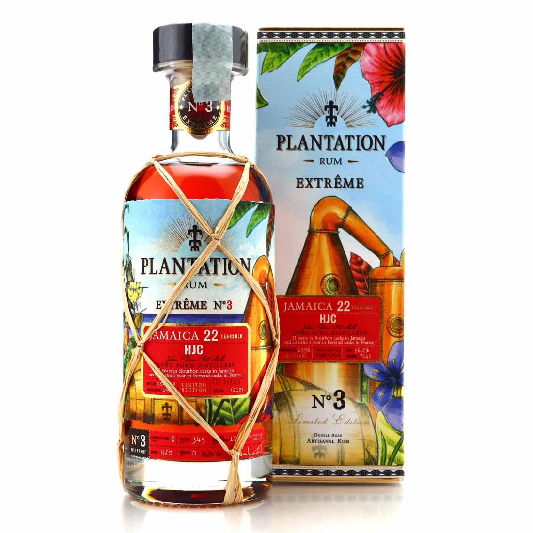 Image for Long Pond HJC 1996 Plantation Extreme No.3 22 Year Old