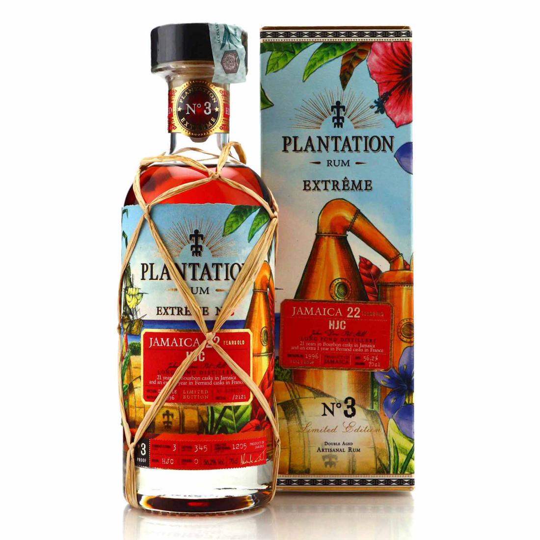 Image for Long Pond HJC 1996 Plantation Extreme No.3 22 Year Old