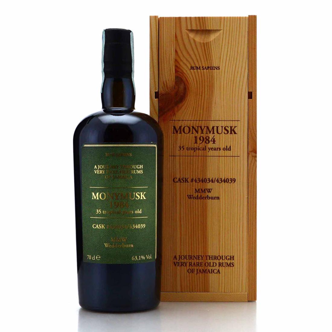 Image for Monymusk MMW 1984 Velier 35 Year Old Rum Sapiens 63.1%