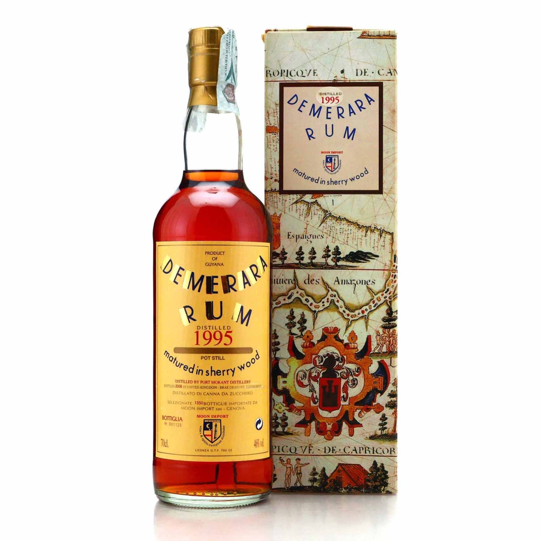 Port Mourant 1995 Moon Import Sherry Wood