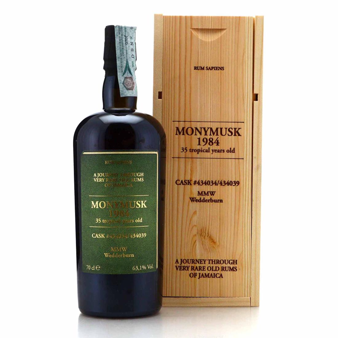 Image for Monymusk MMW 1984 Velier 35 Year Old Rum Sapiens 63.1%