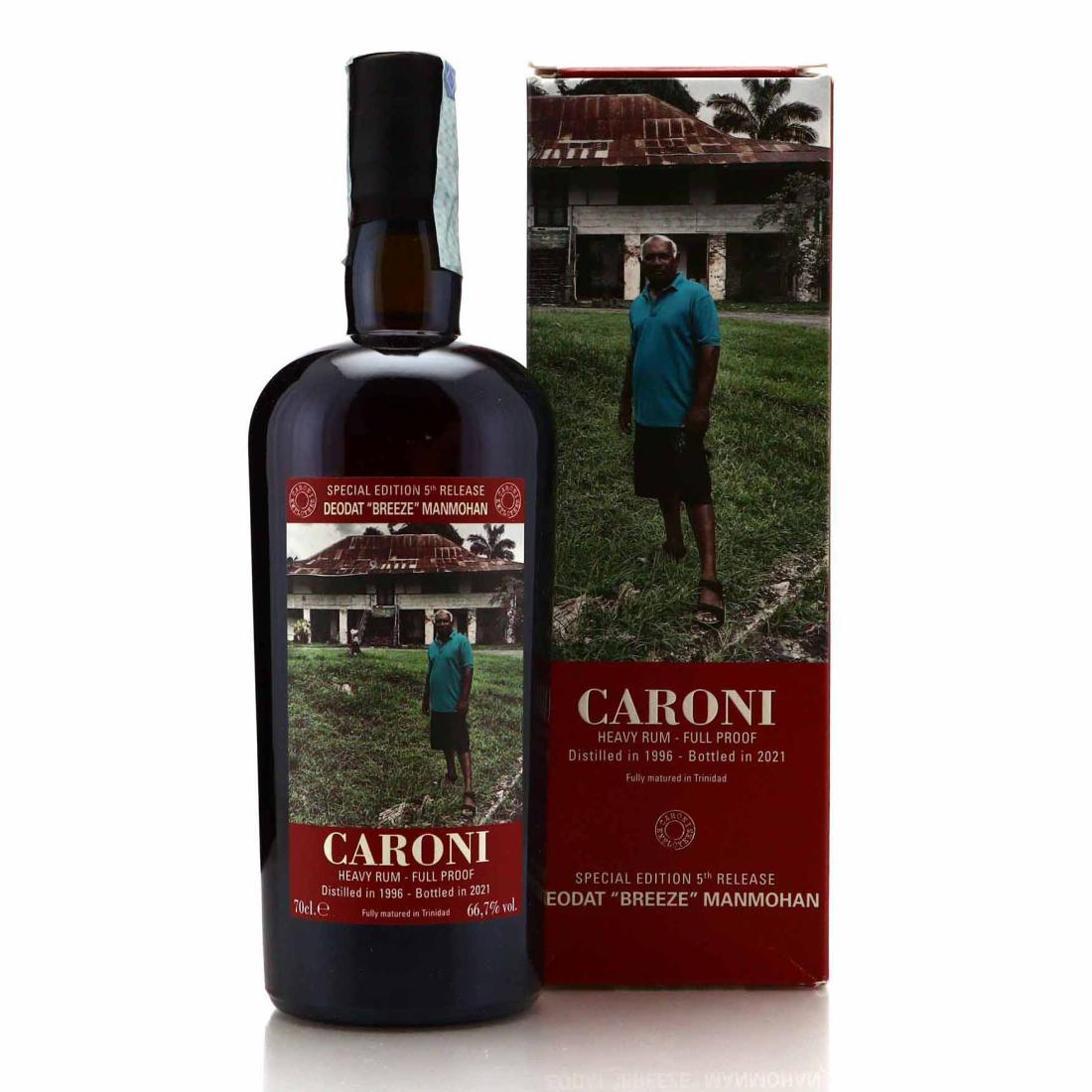 Image for Caroni 1996 Full Proof Heavy - Deodat "Breeze" Manmohan