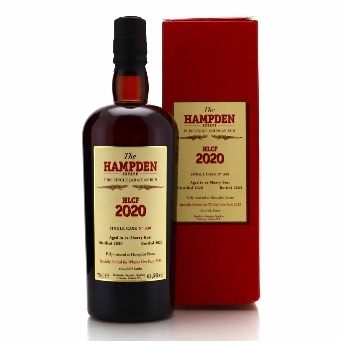Image for Hampden HLCF 2020 Single Cask #330 Paris 2023