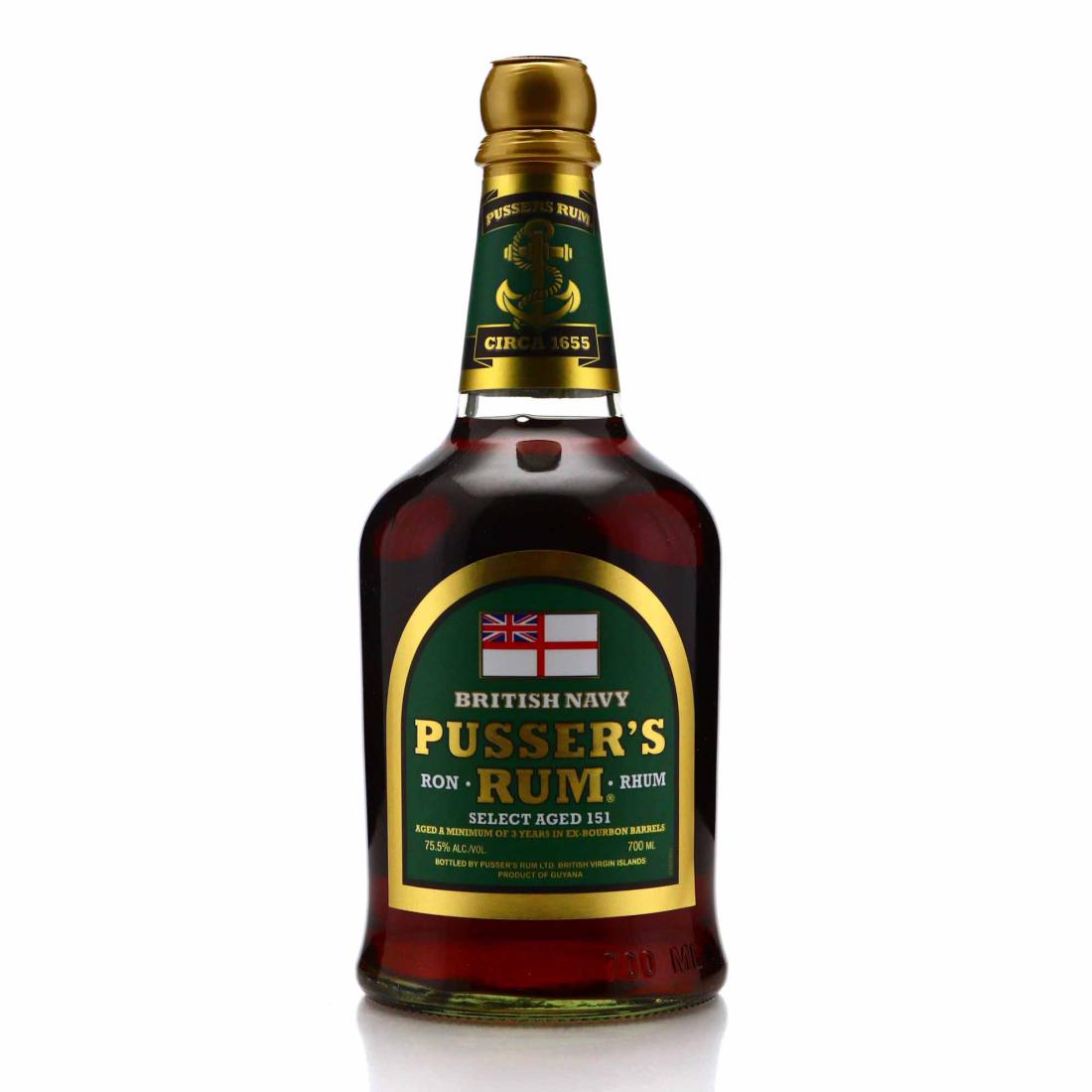 Pusser's British Navy Rum Select Aged 151