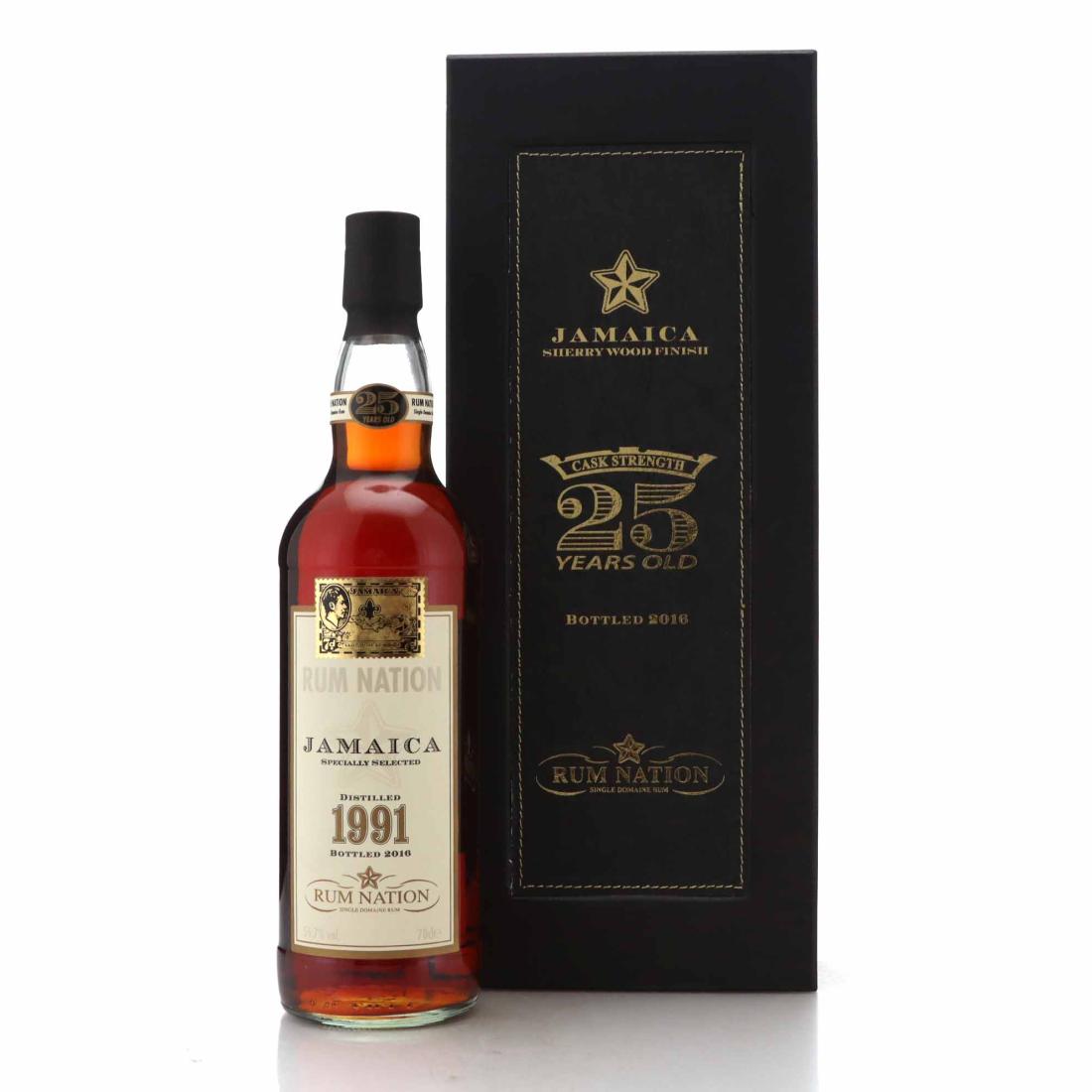 Image for Jamaica Rum 1991 Rum Nation 25 Year Old