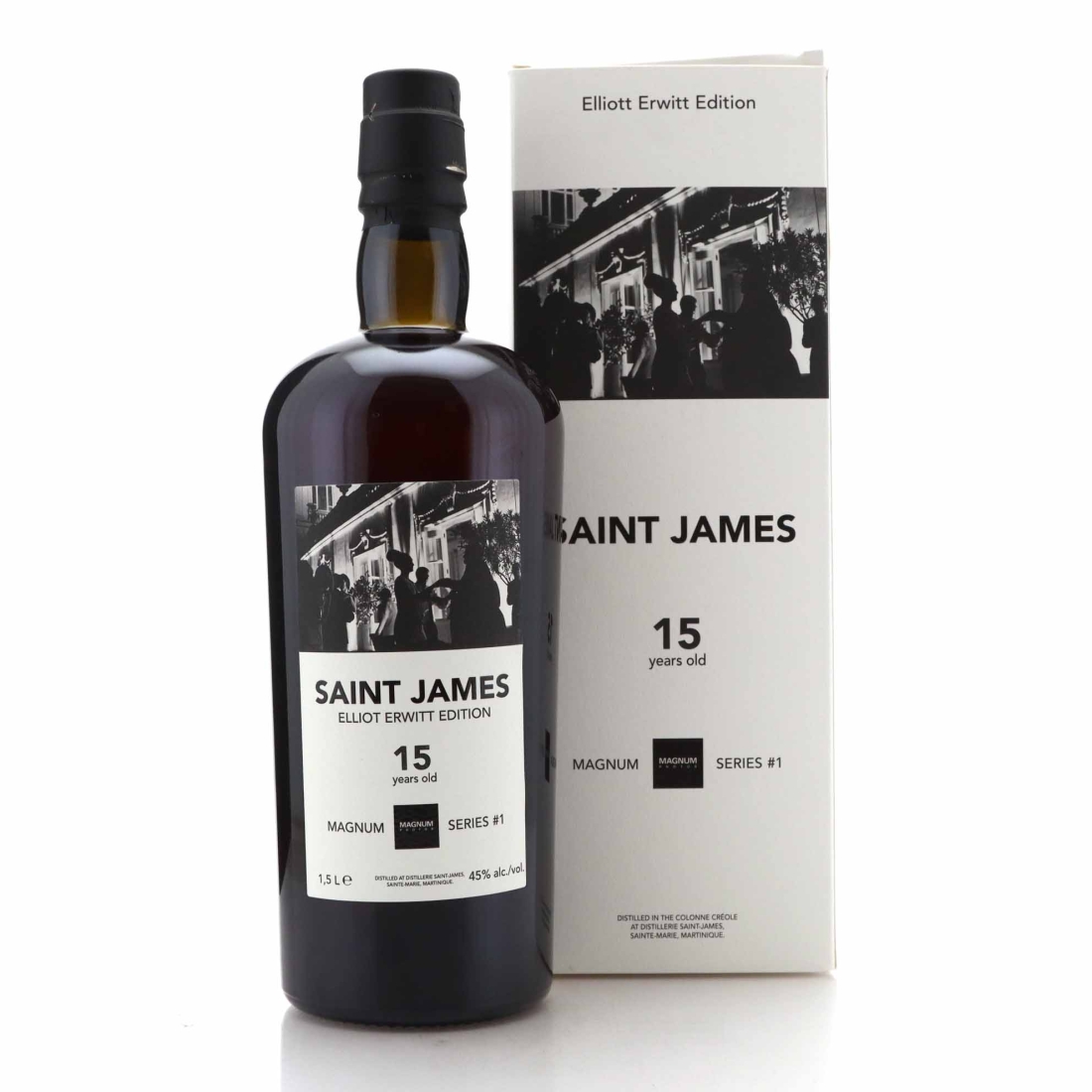Image for Saint James 2004/2006 Velier 15 Year Old Magnum Series #1 1.5 Litre / Elliott Erwitt