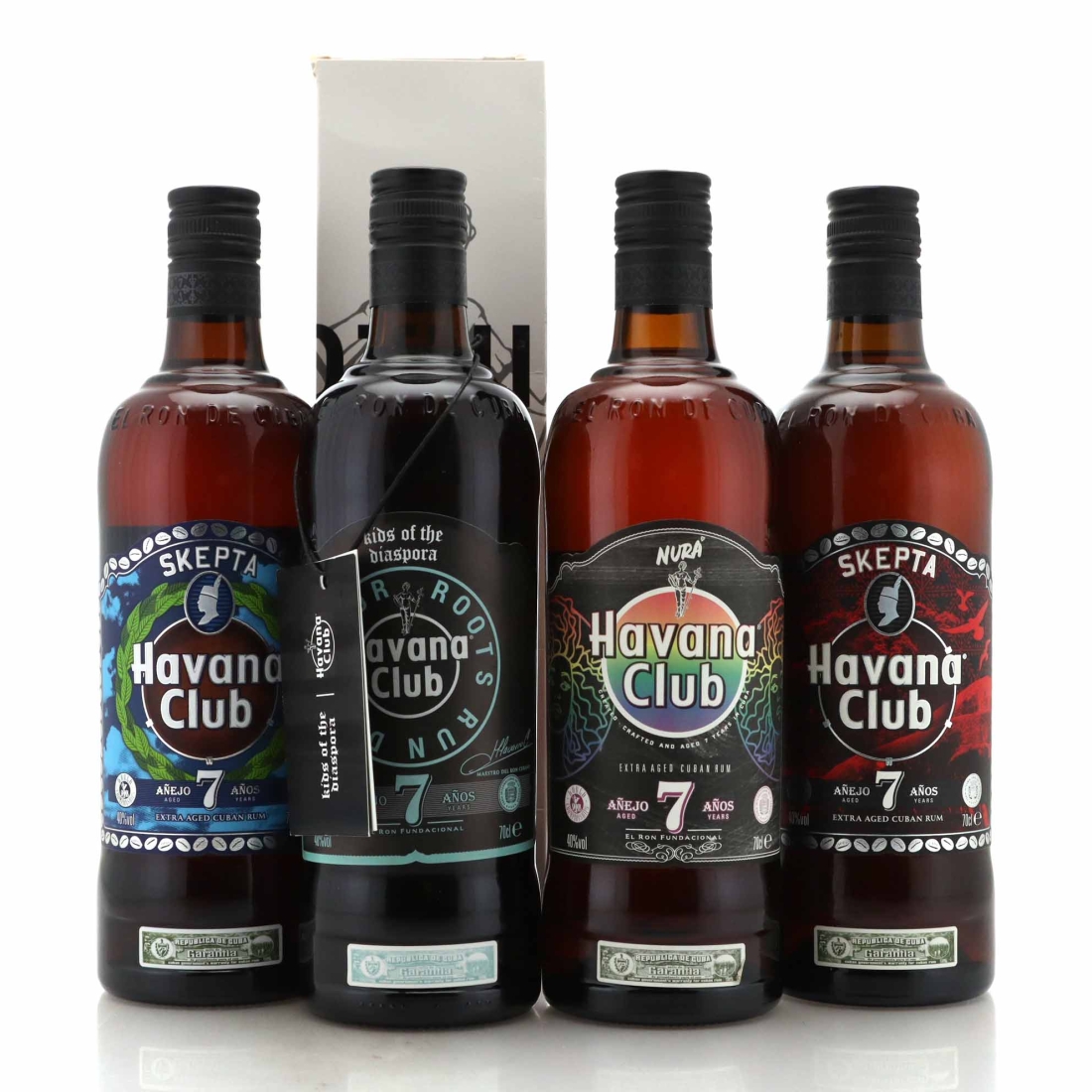 Havana Club 7 Year Old Kids of the Diaspora, Skepta & Nura 4 x 70cl