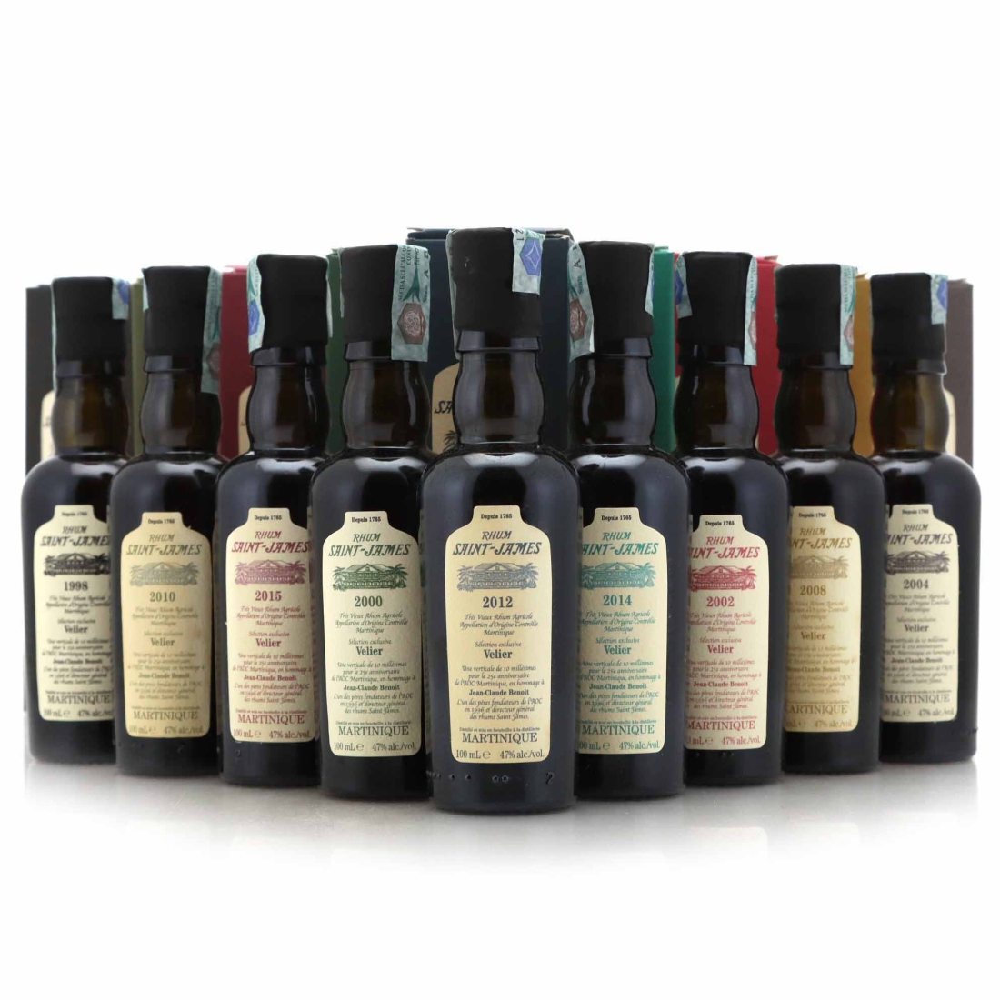 Saint James  Velier 25th Anniversary Collection 9 x 10cl
