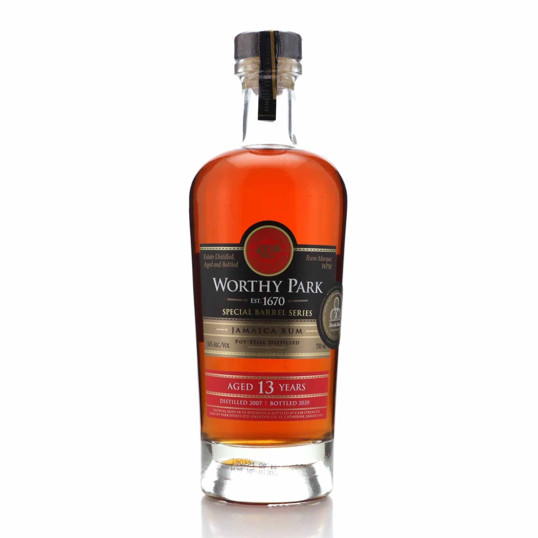 Worthy Park 2007 Special Barrel 13 Year Old 75cl / Florida Rum Society