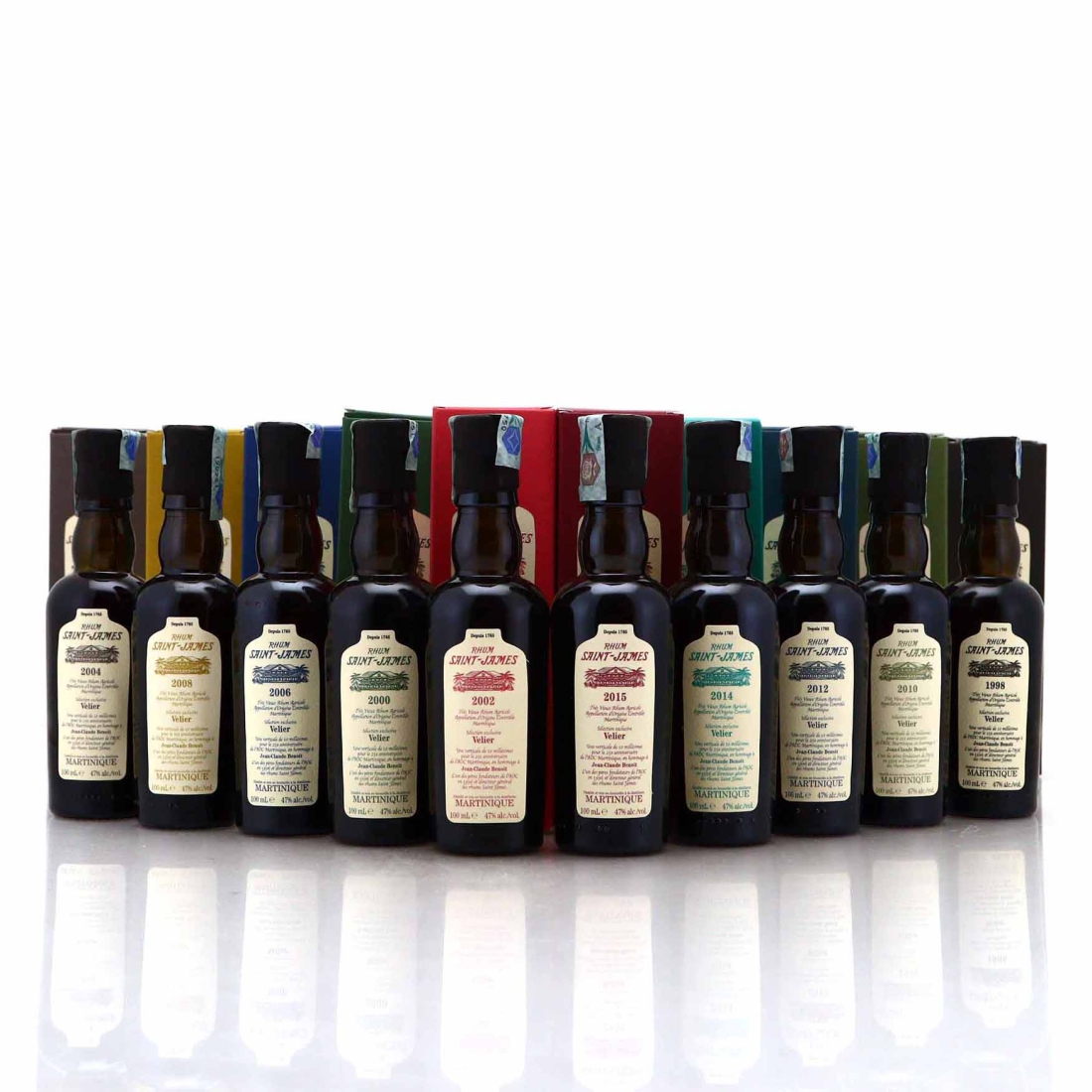 Saint James  Velier 25th Anniversary Collection 10 x 10cl