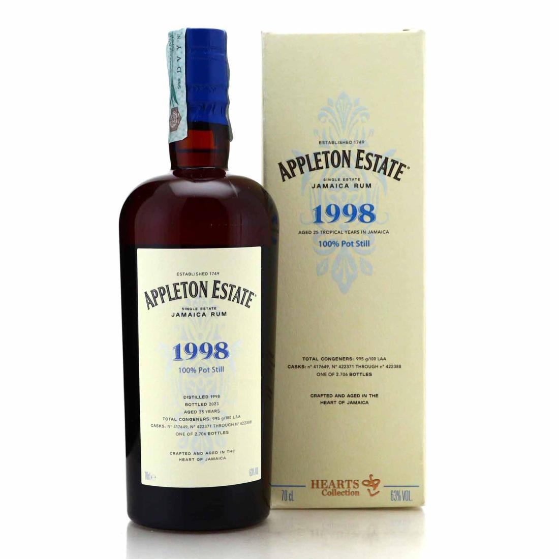 Image for Appleton Estate 1998 Hearts Collection 25 Year Old
