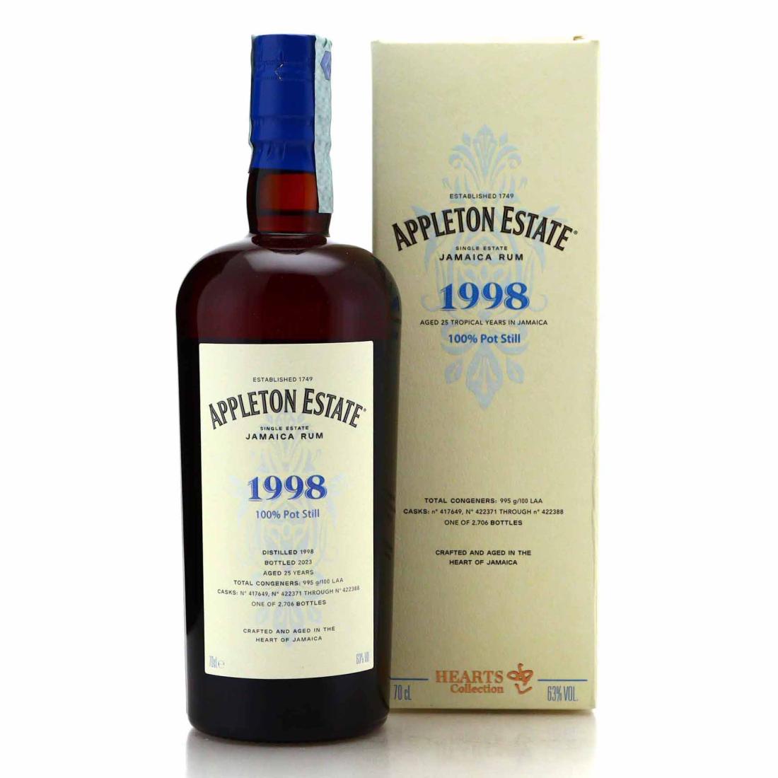 Image for Appleton Estate 1998 Hearts Collection 25 Year Old