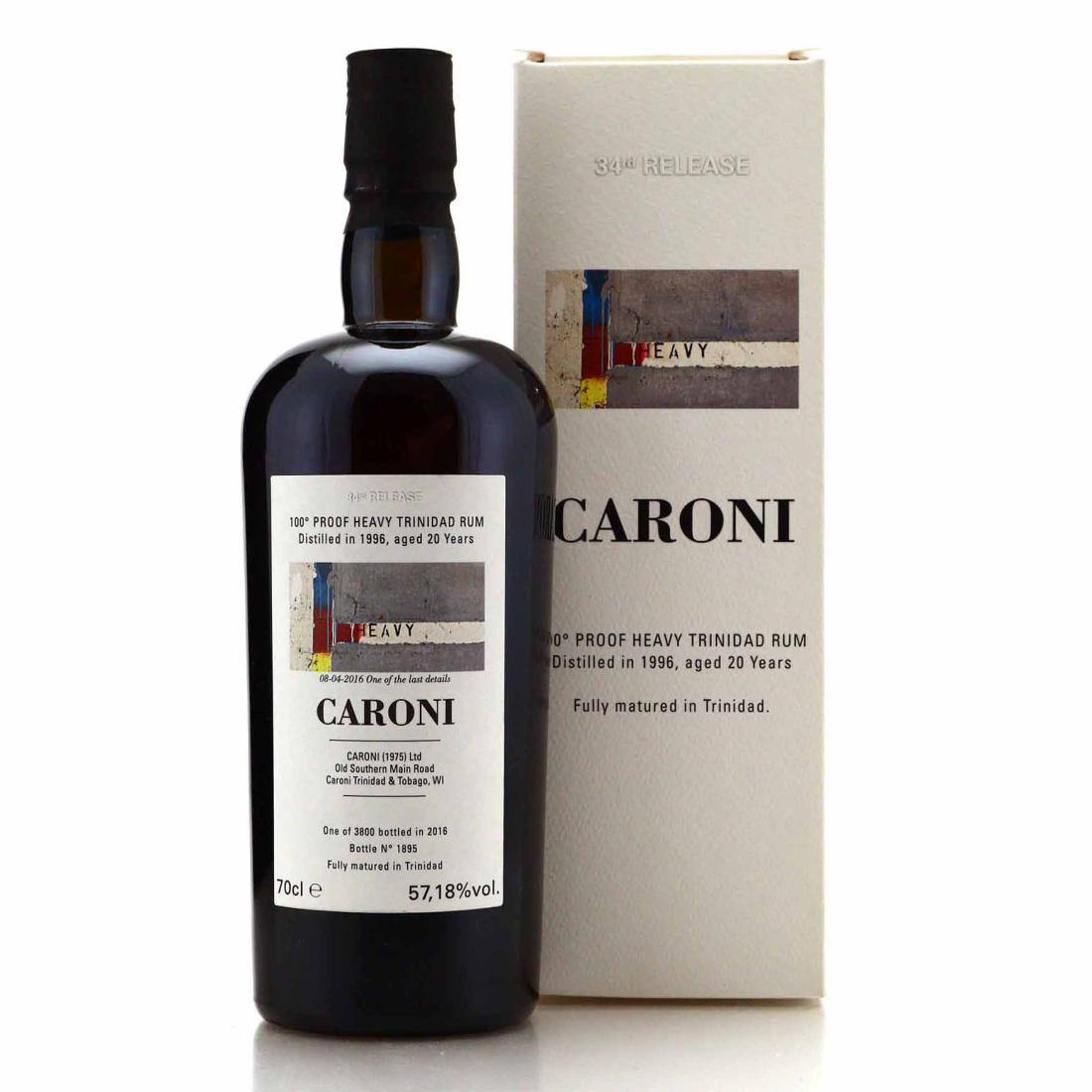 Image for Caroni 1996 100° Proof 20 Year Old Heavy