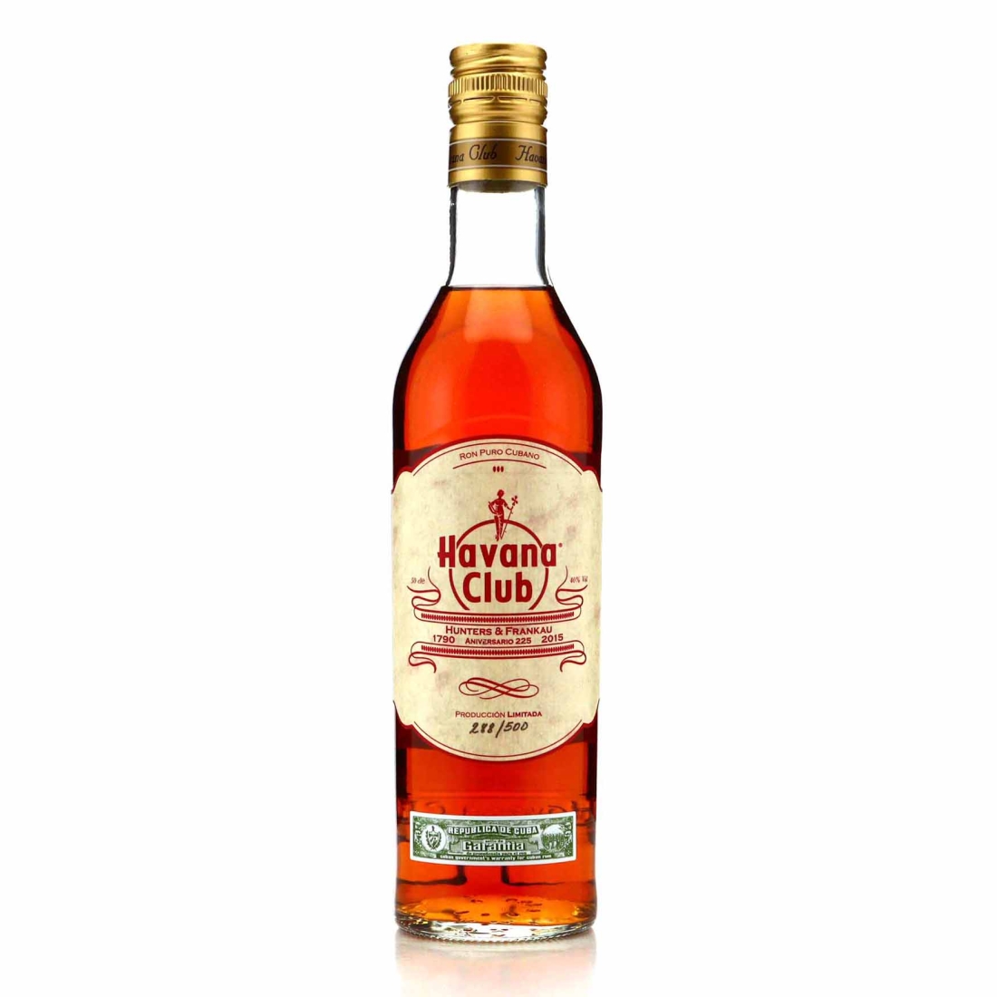 Havana Club Hunters and Frankau 225th Anniversary 50cl