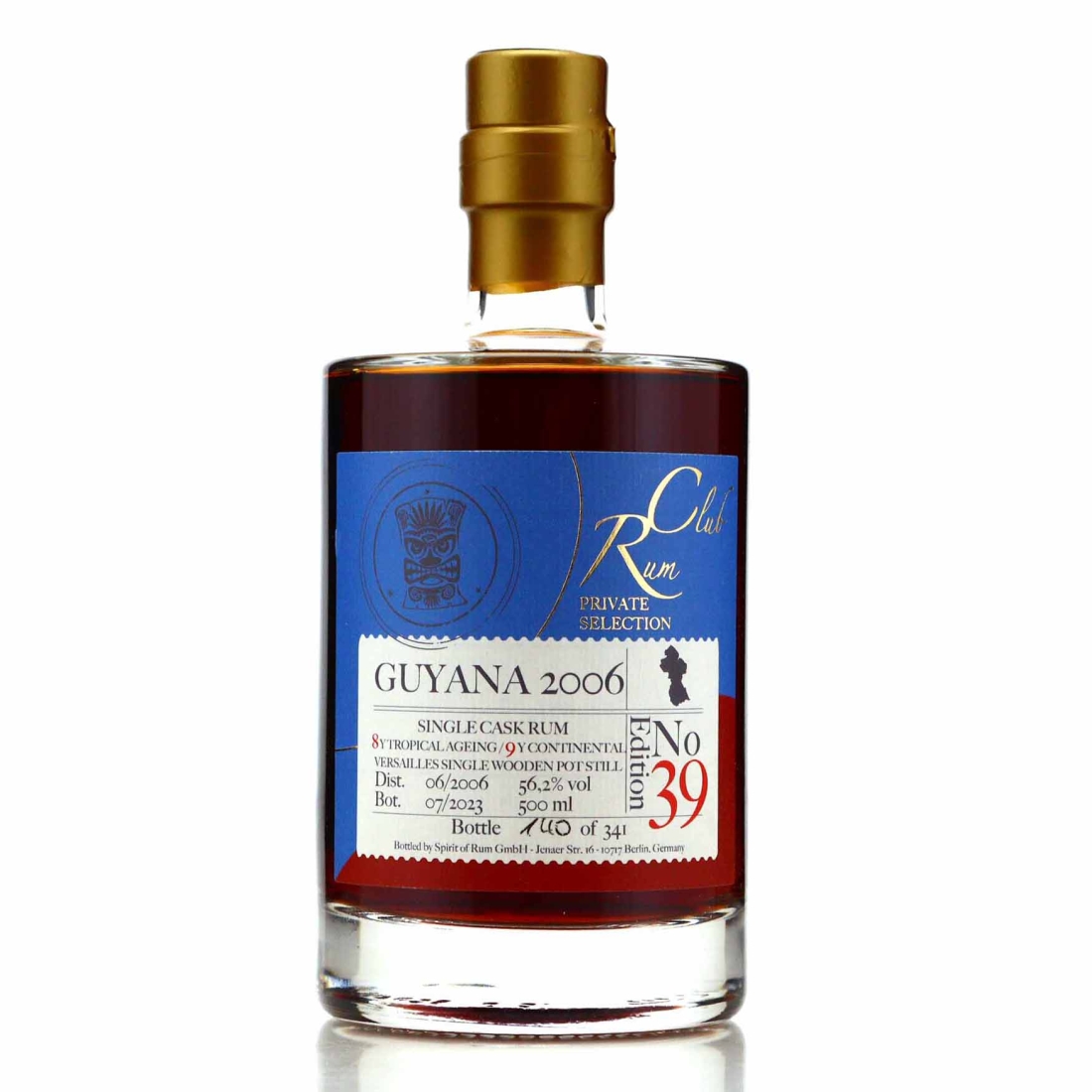 Versailles REV 2006 Spirit of Rum 17 Year Old 50cl