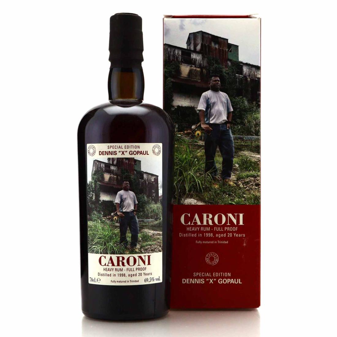 Image for Caroni 1998 Full Proof 20 Year Old Heavy - Dennis 'X' Gopaul