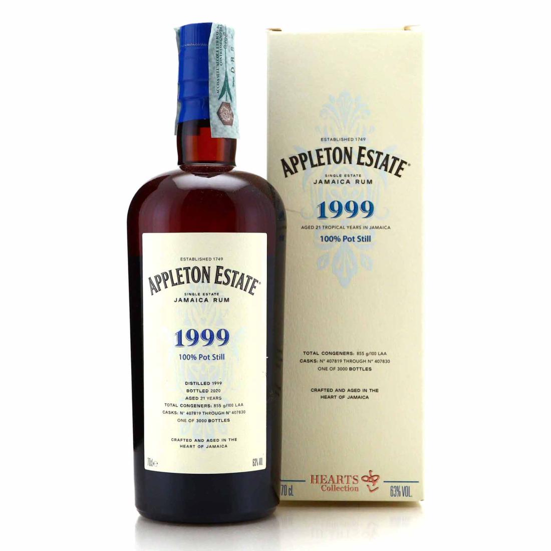 Image for Appleton Estate 1999 Hearts Collection 21 Year Old