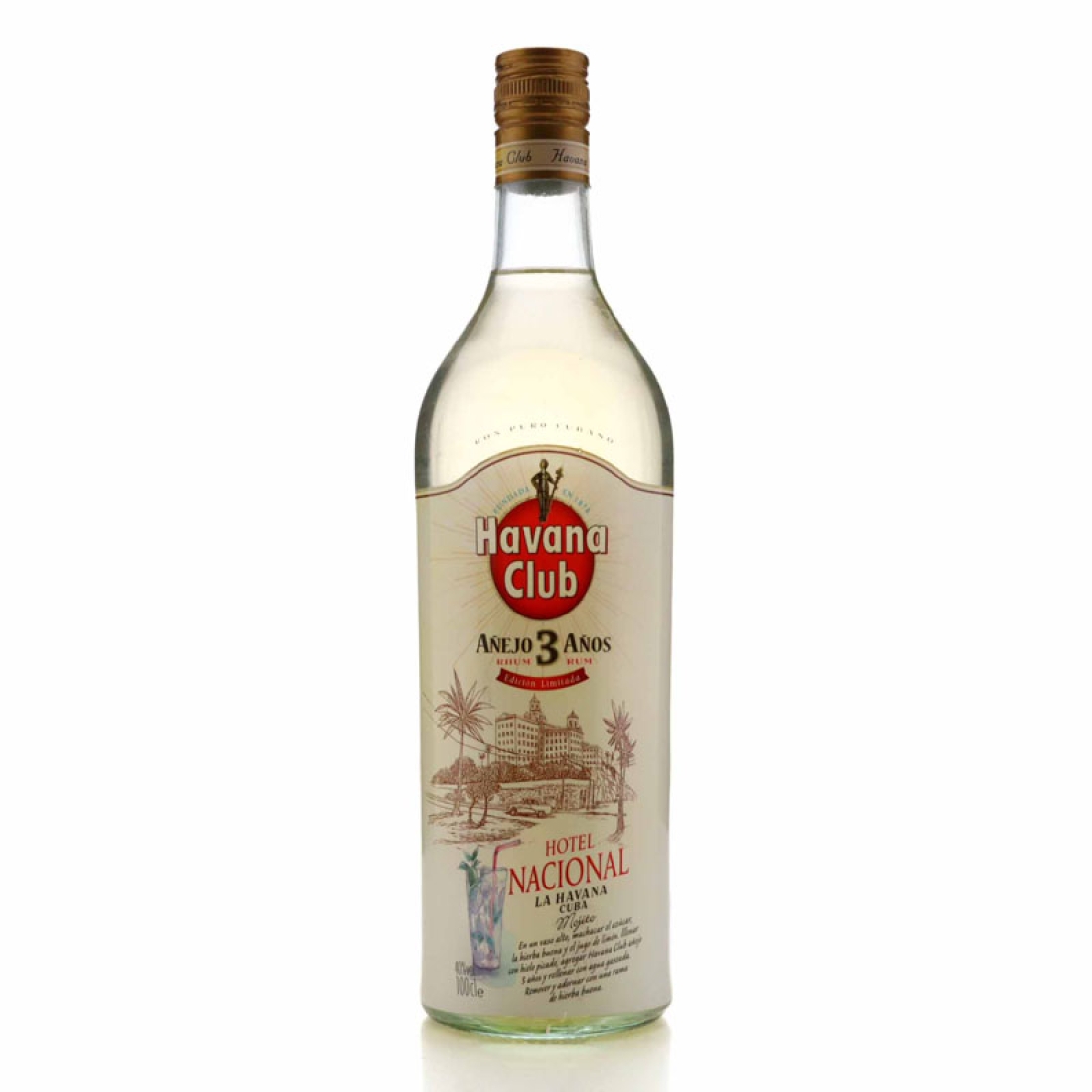Havana Club 3 Year Old Limited Edition 1 Litre / Hotel Nacional