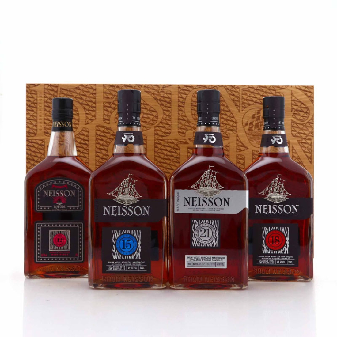 Neisson 90th Anniversary Collection 4 x 70cl