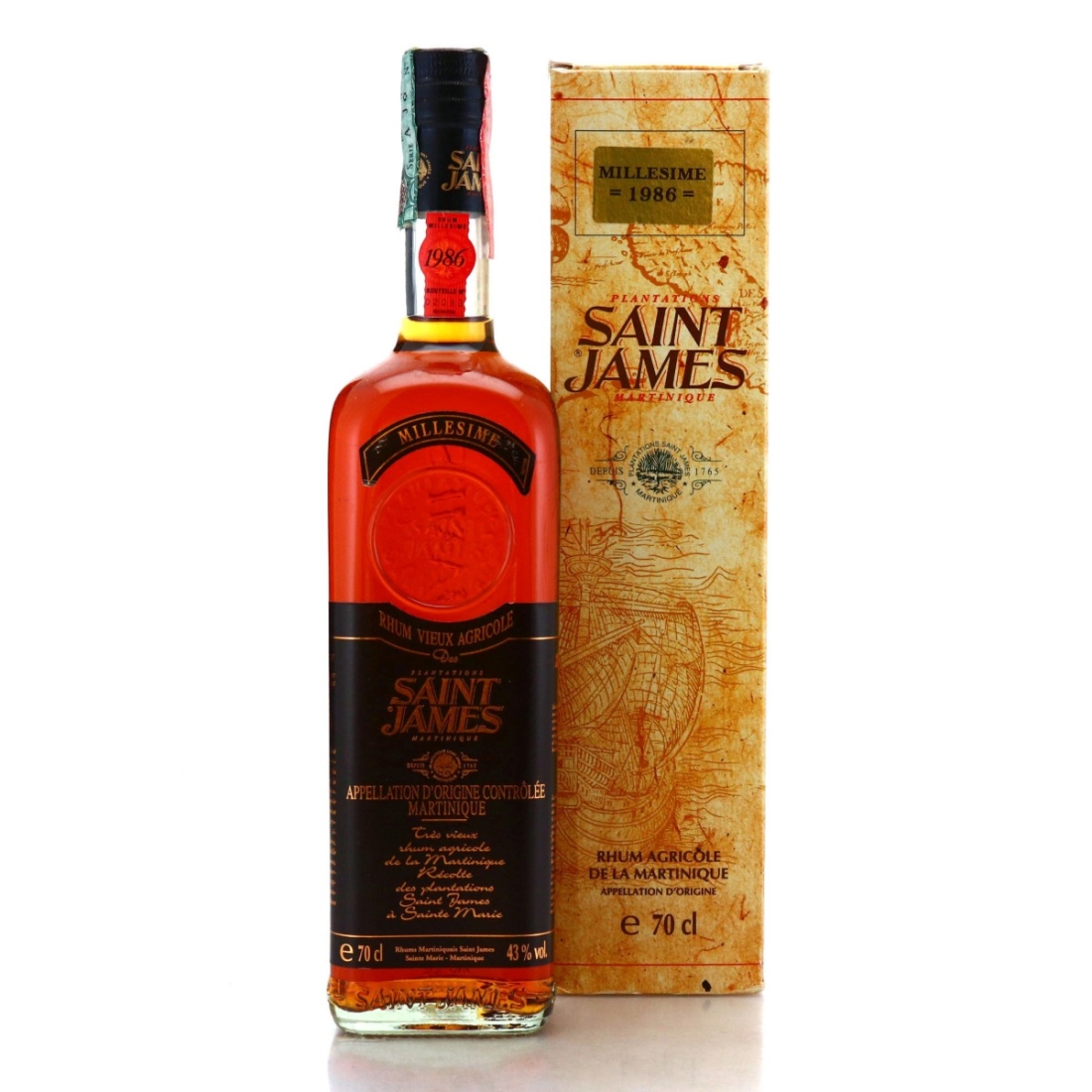 Saint James 1986 Rhum Vieux