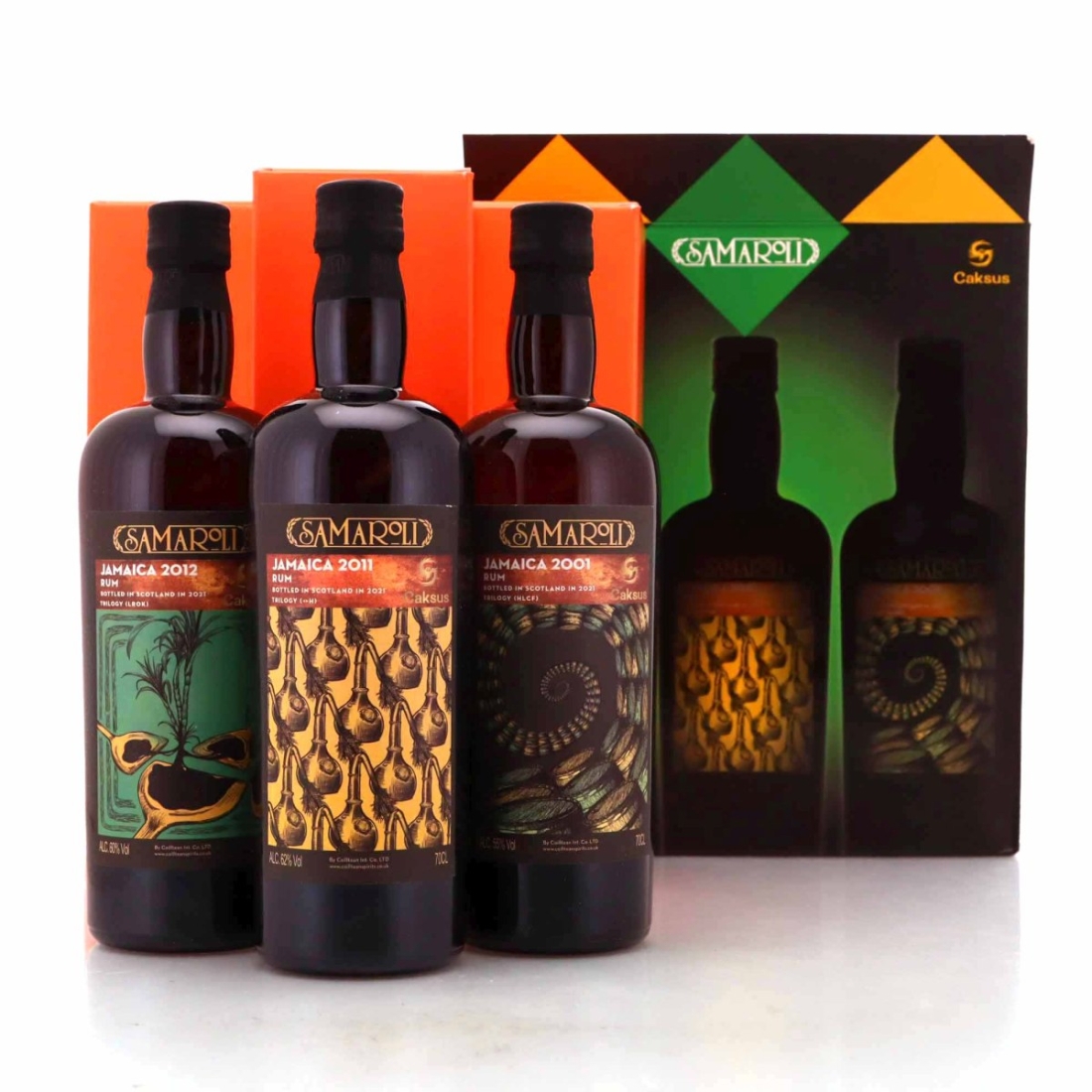 Hampden Samaroli Trilogy for Caksus 3 x 70cl