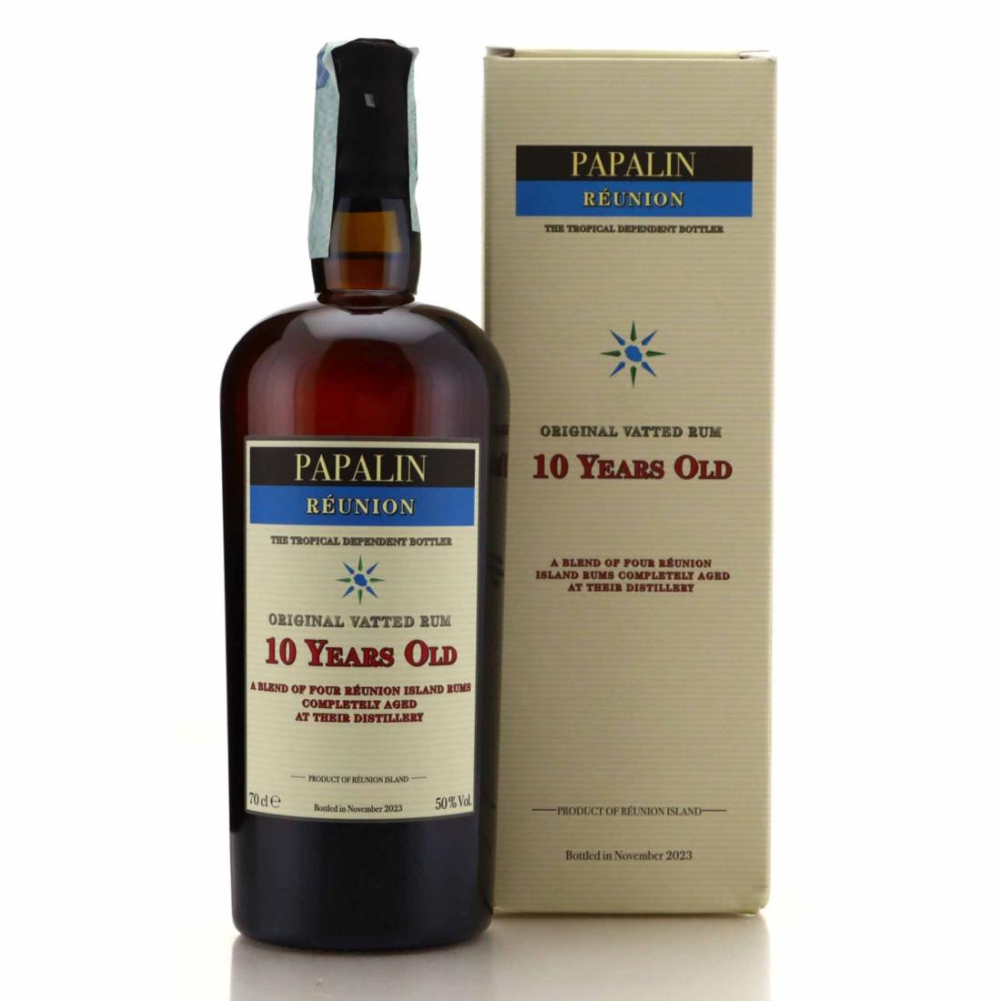 Papalin Reunion 10 Year Old Velier Original Vatted Rum 2023 / 50%