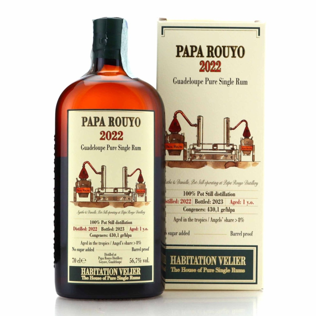 Papa Rouyo 2022 Habitation Velier 1 Year Old