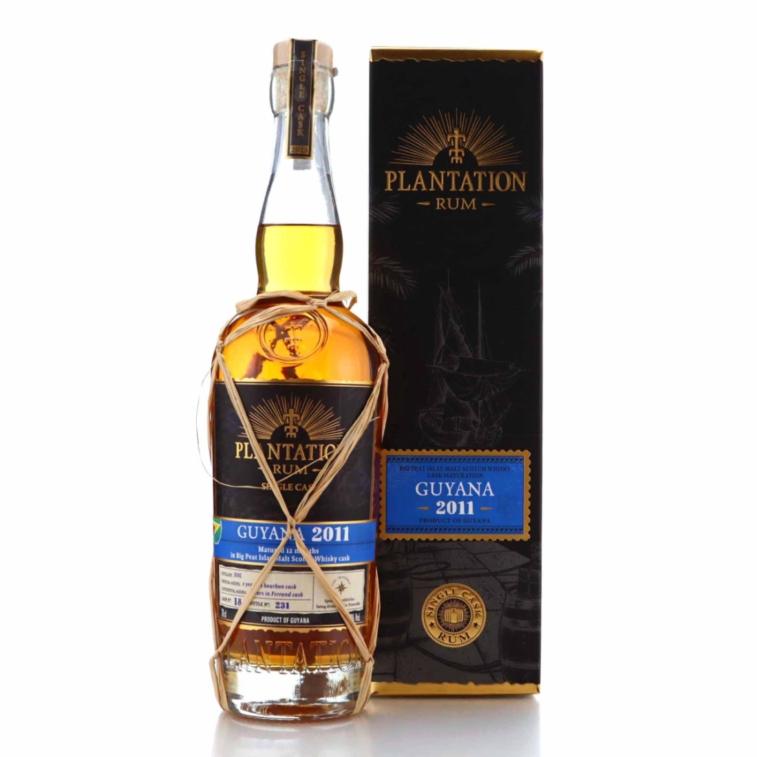 Guyana Rum 2011 Plantation Single Big Peat Cask Finish #18 / l'Un Trouvable