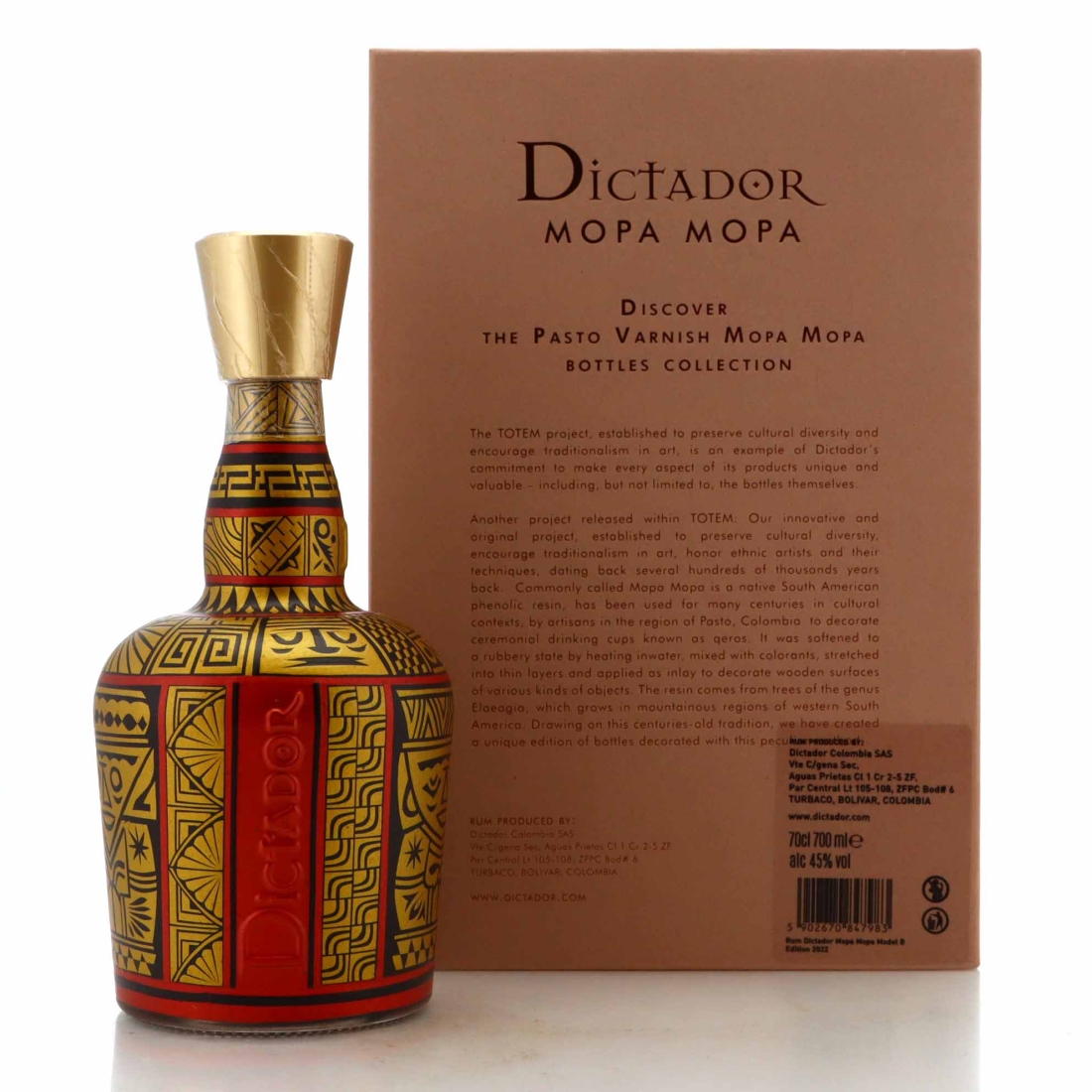 Image for Dictador 1987 Mopa Mopa Sherry Cask Model B