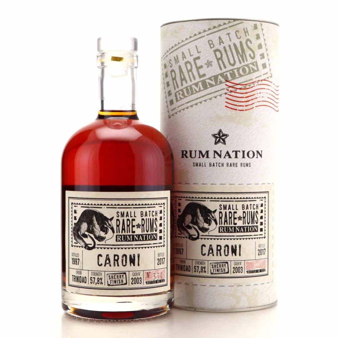 Image for Caroni 1997 Rum Nation Small Batch