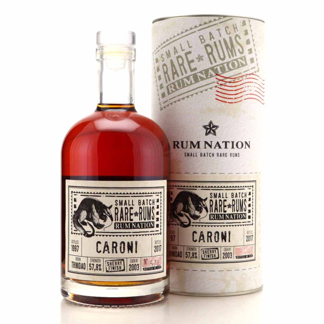 Image for Caroni 1997 Rum Nation Small Batch