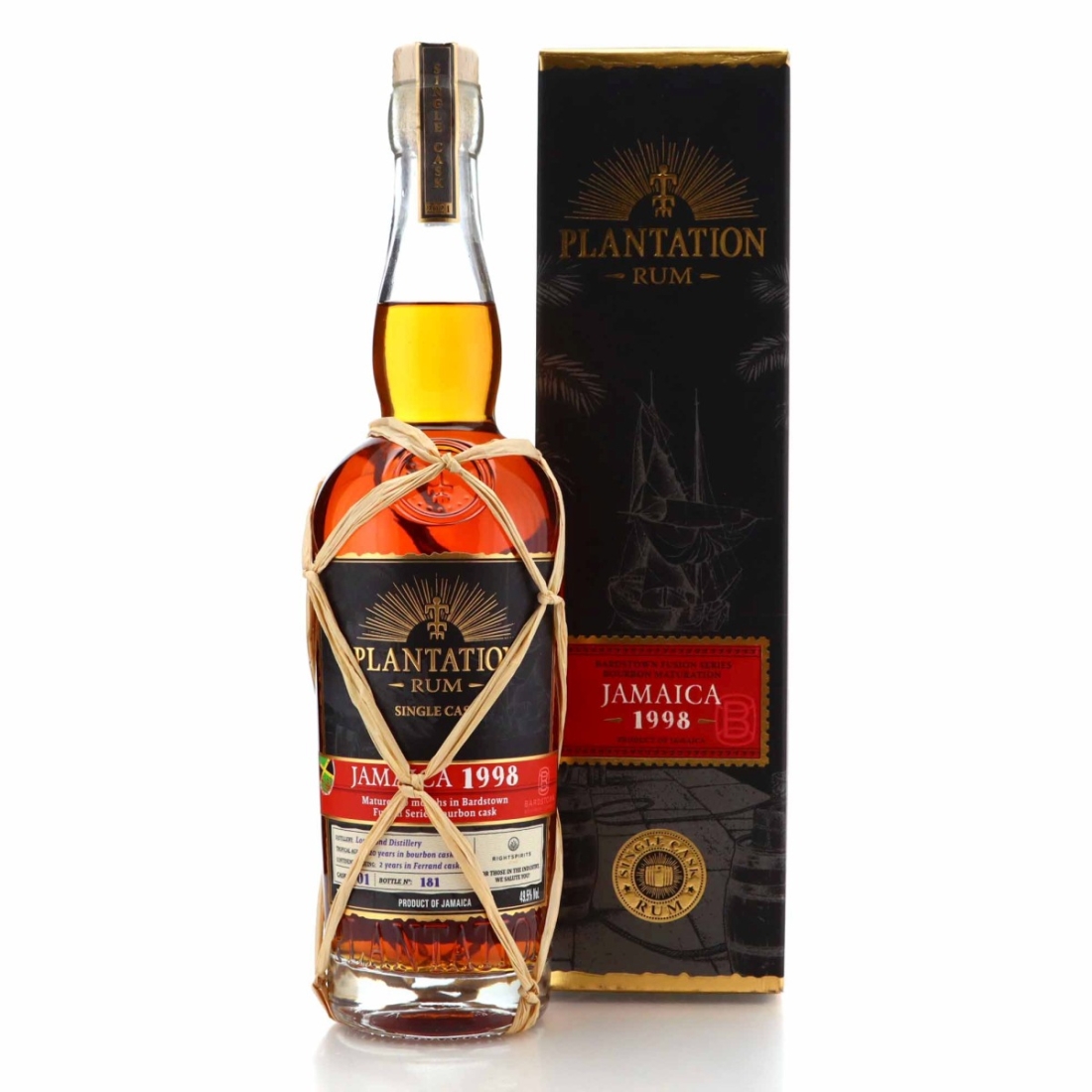 Long Pond 1998 Plantation Single ex-Bardstown Cask Finish #1 / Right Spirits